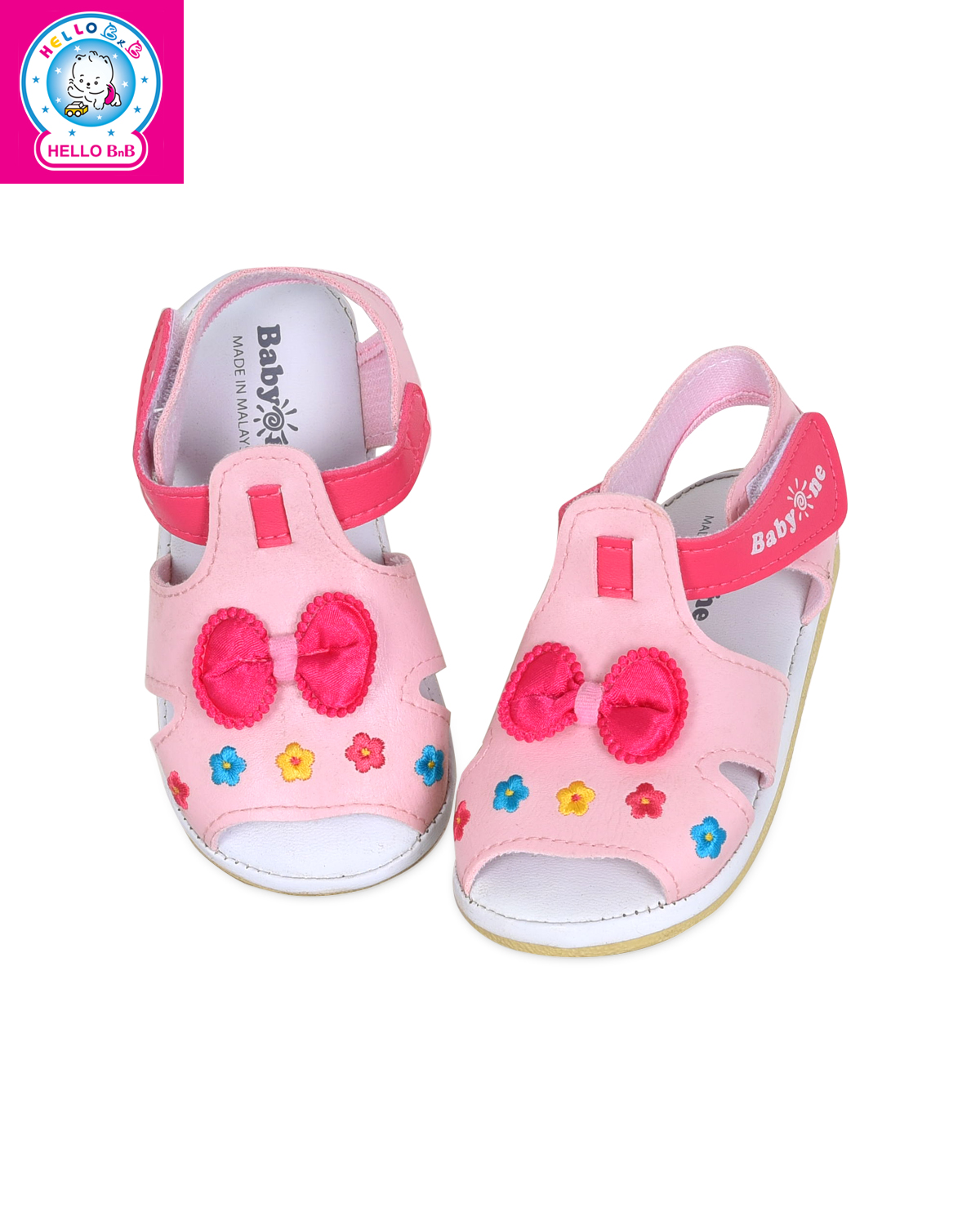 Giày sandal BabyOne 0811 size 21 Pink