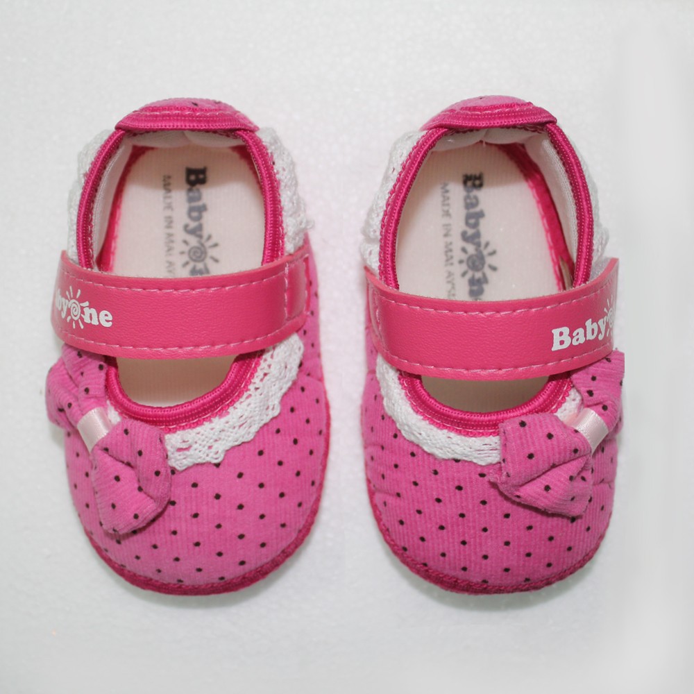 Giày Booties BabyOne 0823 size 18 Pink